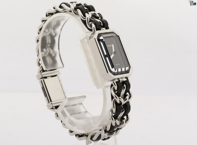 Montre Chanel - Montre Premiere Mini quartz en acier inoxydable, céramique et diamants 58 Facettes xizw2un671