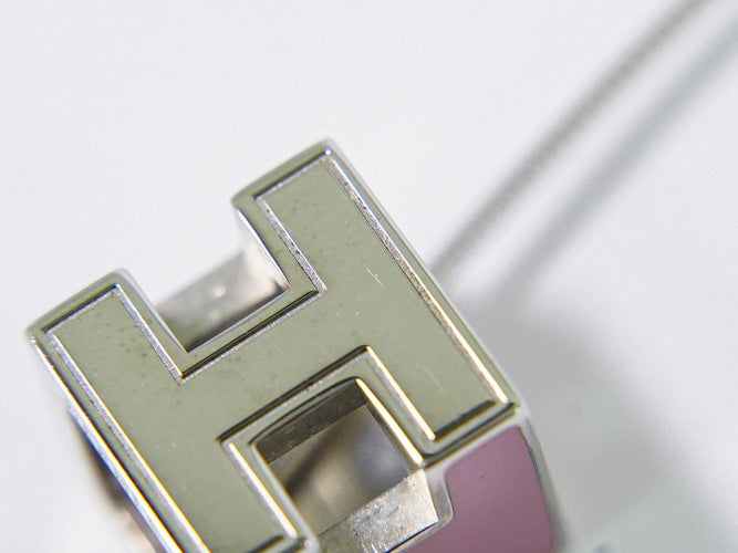 Pendentif Hermès Cage d'H - Pendentif en métal couleur argent 58 Facettes y9u4u8iim8