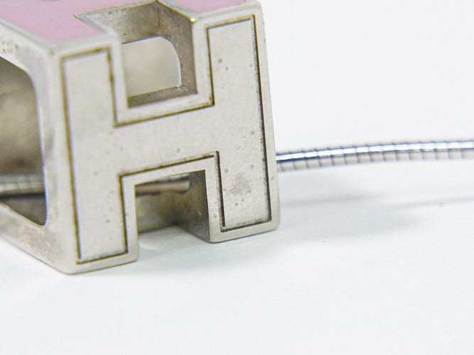 Pendentif Hermès Cage d'H - Pendentif en métal couleur argent 58 Facettes y9u4u8iim8