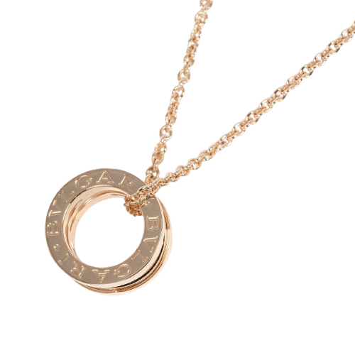 Pendentif Bvlgari B.Zero1 Design Legend Zaha Hadid - Pendentif en or rose et céramique 58 Facettes j8dnv9
