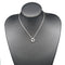 Pendentif Tiffany & Co. Elsa Peretti - Pendentif Open Heart en argent et saphir rose 58 Facettes x5jdsq