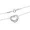 Pendentif Tiffany & Co. Elsa Peretti - Pendentif Open Heart en argent et saphir rose 58 Facettes x5jdsq