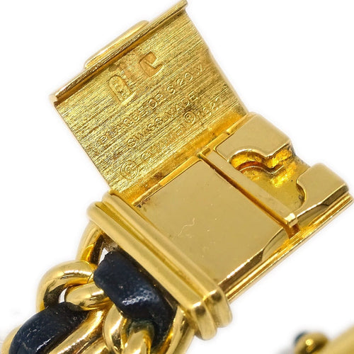 Montre Chanel - Montre Première Rock quartz en métal plaqué or et cuir 58 Facettes dt2i14