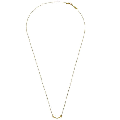 Pendentif Tiffany & Co. T Smile - Pendentif en or jaune 18K 58 Facettes kxrcxn2v0n