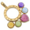 Pendentif Bvlgari Allegra - Pendentif en or jaune multicolore 58 Facettes qdgs88