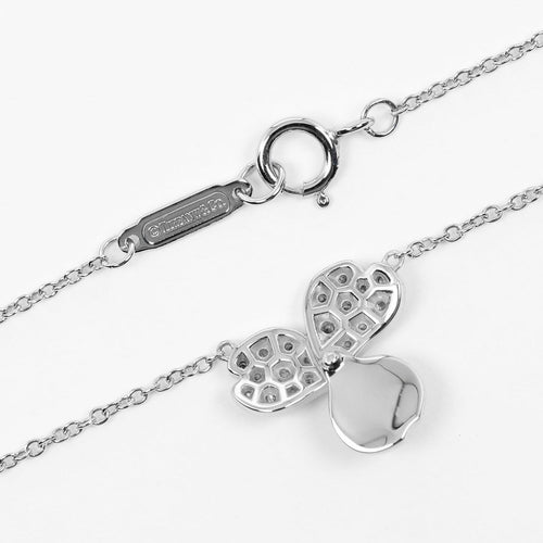 Collier Tiffany & Co. - Collier Open Paper Flower en platine et diamants 58 Facettes qn2dfb