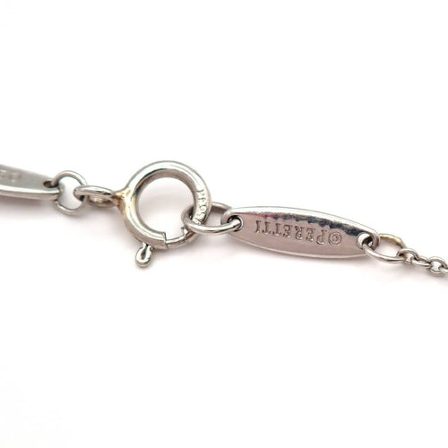 Collier Tiffany & Co. Elsa Peretti Diamonds by the Yard - Collier en platine diamant 58 Facettes j0dmio