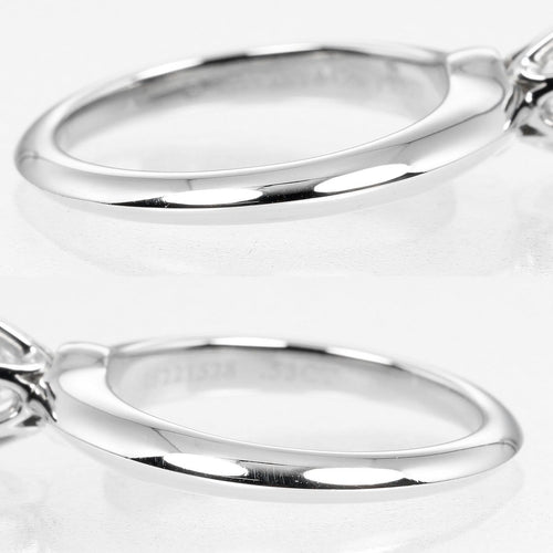 Bague 48 Tiffany & Co. - Bague solitaire Tiffany Setting en platine et diamant 58 Facettes s4huzq