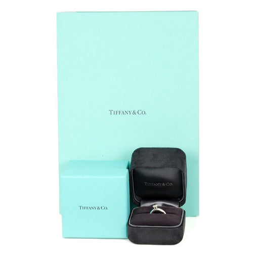 Bague 48 Tiffany & Co. - Bague solitaire Tiffany Setting en platine et diamant 58 Facettes s4huzq