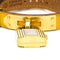 Montre Hermès Kelly - Montre quartz en métal plaqué or et cuir 58 Facettes kll905qgq4