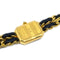 Montre Chanel - Montre Première Rock quartz en métal plaqué or et cuir 58 Facettes wx538x