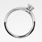 Bague 49 Tiffany & Co. Tiffany Setting - Bague solitaire en platine et diamant 58 Facettes q98j35