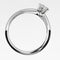 Bague 49 Tiffany & Co. Tiffany Setting - Bague solitaire en platine et diamant 58 Facettes q98j35