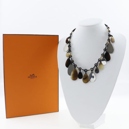 Hermès - Collier en corne et corne de buffle