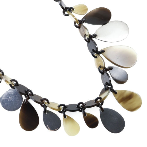 Hermès - Collier en corne et corne de buffle