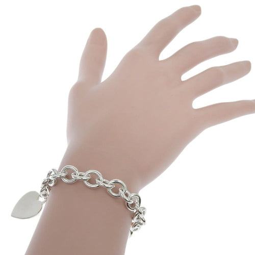 Bracelet Tiffany & Co. Return to Tiffany - Bracelet Heart Tag en argent 58 Facettes hecdn7
