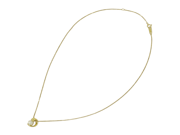 Pendentif Tiffany & Co. - Pendentif cœur en or jaune et diamants 58 Facettes epypy2