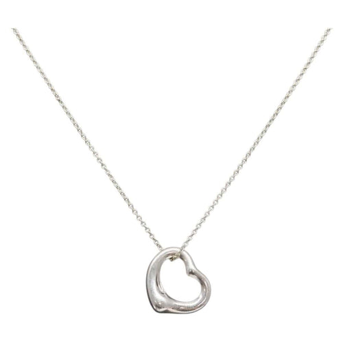 Pendentif Tiffany & Co. Elsa Peretti - Pendentif Open Heart en argent 58 Facettes ixhnar