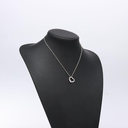 Pendentif Tiffany & Co. Elsa Peretti - Pendentif Open Heart en argent 58 Facettes ixhnar