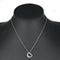 Pendentif Tiffany & Co. Elsa Peretti - Pendentif Open Heart en argent et saphir rose 58 Facettes rkc4e0