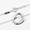 Pendentif Tiffany & Co. Elsa Peretti - Pendentif Open Heart en argent et saphir rose 58 Facettes rkc4e0