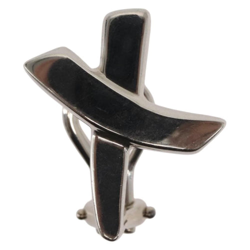 Boucles d'oreilles Tiffany & Co. Paloma Picasso Graffiti X Clip-On Earrings Silver 58 Facettes bc6s16x00z