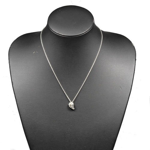 Pendentif Tiffany & Co. Leaf - Pendentif en argent 925 et or jaune K18 58 Facettes ahlqr9