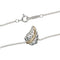 Pendentif Tiffany & Co. Leaf - Pendentif en argent 925 et or jaune K18 58 Facettes ahlqr9