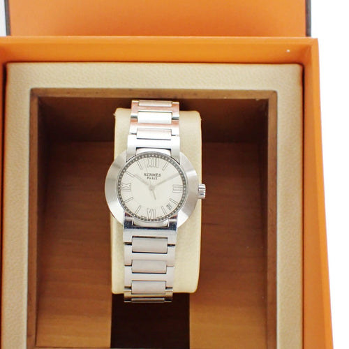 Montre Hermès Nomade - Montre quartz en acier inoxydable 58 Facettes z8347l