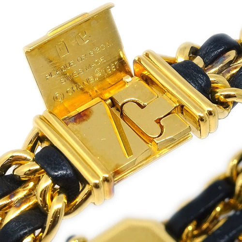 Montre Chanel Première Rock - Montre en métal plaqué et cuir 58 Facettes cw3b0f