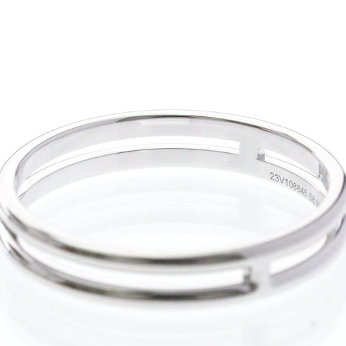 Bague 58 Hermès Ariane - Alliance en or blanc 18K 58 Facettes r7mobb37x8