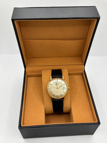 Montre Omega Genève - Montre automatique en or jaune 18K 58 Facettes 1793