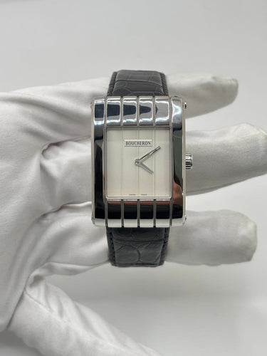 Montre Boucheron Reflet Icare Parallèle - Montre quartz en acier 58 Facettes 1761