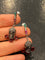 Boucles d'oreilles Boucles d'oreilles tête de mort en or noir 750 et diamants noirs 58 Facettes LP180109/9