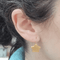 Boucles d'oreilles Boucles d'oreilles étoiles en or jaune 18 carats 58 Facettes PE1