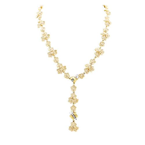 Collier Collier Roberto Coin, émail, diamants. 58 Facettes 35544