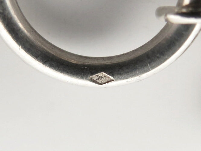 Bracelet Hermès Chaine d'Ancre Farandole - Bracelet en argent massif 925, 15 cm 58 Facettes 274246
