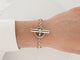 Bracelet Hermès Chaine d'Ancre Farandole - Bracelet en argent massif 925, 15 cm 58 Facettes 274246