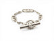 Bracelet Hermès Chaine d'Ancre Farandole - Bracelet en argent massif 925, 15 cm 58 Facettes 274246