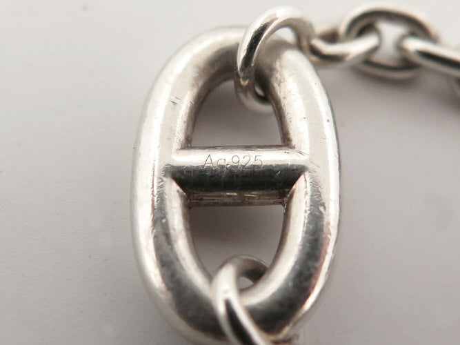Bracelet Hermès Chaine d'Ancre Farandole - Bracelet en argent massif 925, 15 cm 58 Facettes 274246