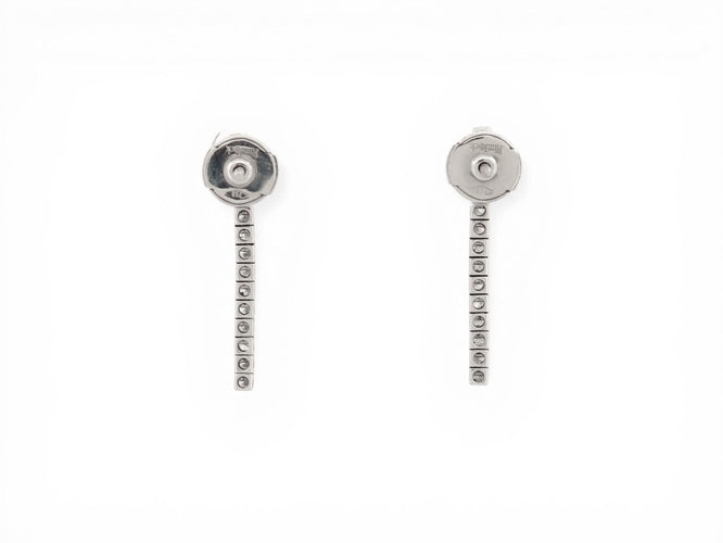Boucles d'oreilles Mauboussin Tu es ma rivière d'amour - Boucles d’oreilles en or blanc 18k et diamants 0,56 ct 58 Facettes 274233