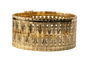 Bracelet Bracelet vintage à maille ruban en or jaune 18 ct 58 Facettes Bracciale vintage maglia a nastro