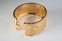 Bracelet Bracelet manchette rigide vintage en or jaune 18 kt 58 Facettes Bracciale vintage rigido