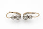 Boucles d'oreilles Boucles d'oreilles anciennes - Or 585/1000 et diamants taille ancien brillant env. 1,35 ct 58 Facettes 12031
