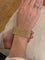 Bracelet Bracelet vintage - Maille tissu en or jaune 18 ct 58 Facettes Bracciale vintage maglia tessuto