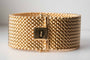 Bracelet Bracelet vintage - Maille tissu en or jaune 18 ct 58 Facettes Bracciale vintage maglia tessuto