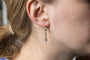 Boucles d'oreilles Boucles d’oreilles pendantes - Diamants taille ancienne en or 750 58 Facettes 11816