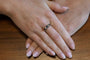 Bague 58 Bague ancienne en or jaune, saphirs et diamants 58 Facettes 11700