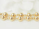 Collier Collier marseillais - Collier en or rose 18 carats à boules 9 mm 58 Facettes 33733