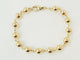 Bracelet Bracelet marseillais à boules 8 mm en or rose 18 carats 58 Facettes 33734